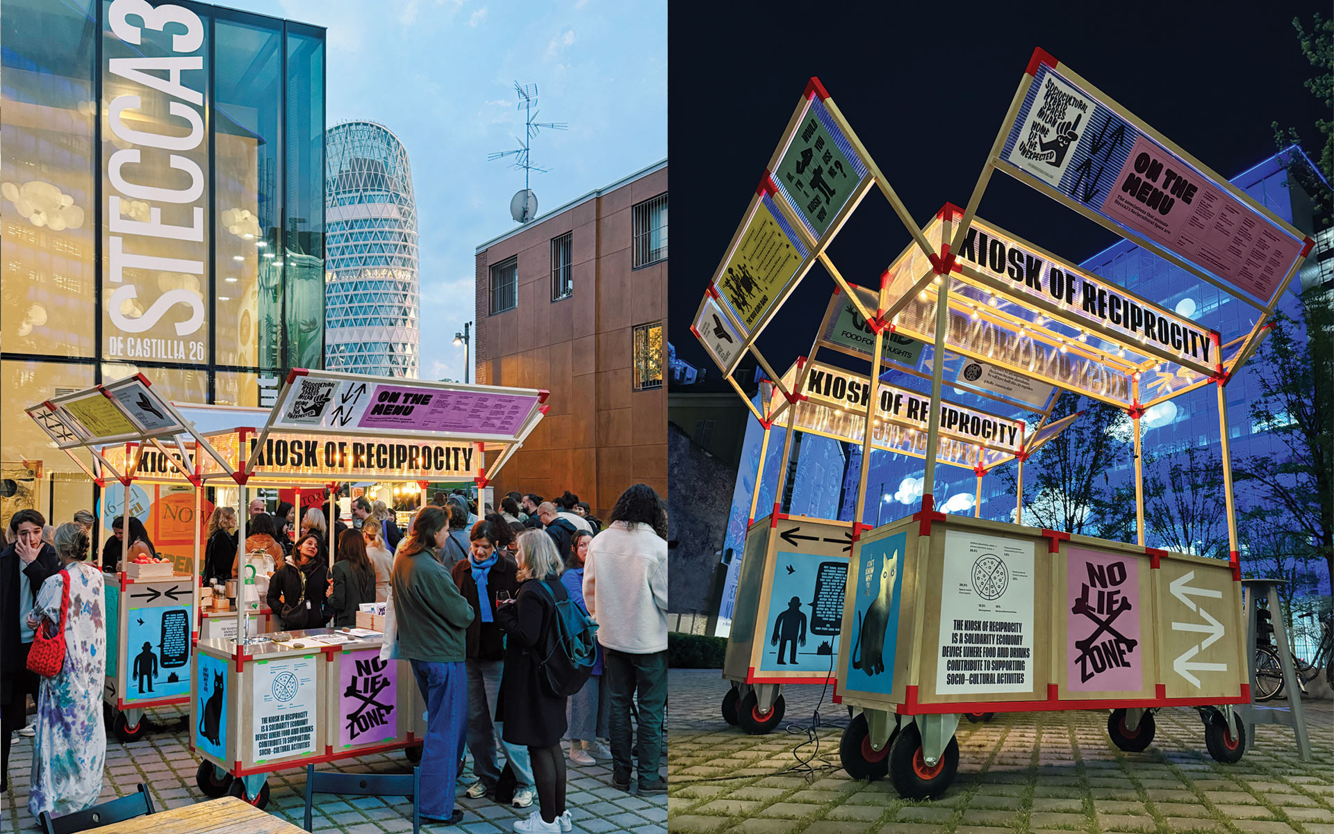 KIOSK of RECIPROCITY a cura di Temporiuso, ConstructLab, Collective Works | MDW 2024