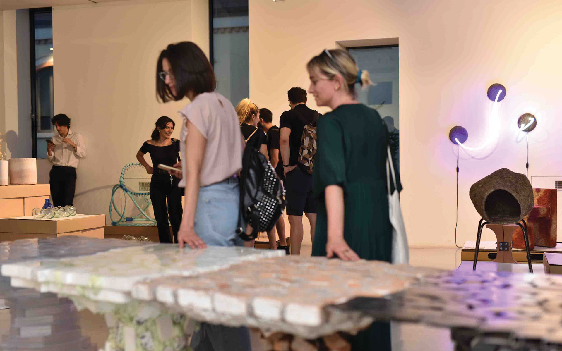 Esposizione nella sala Paolo Fareri