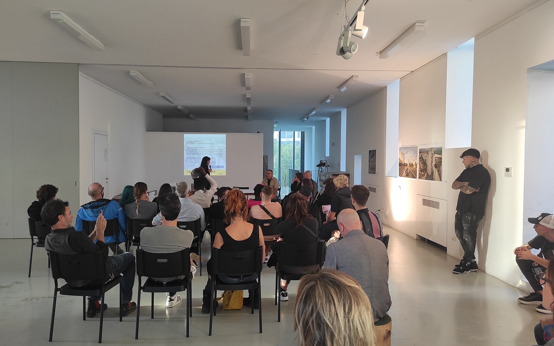 Public talk e mostra fotografica nella sala Paolo Fareri
