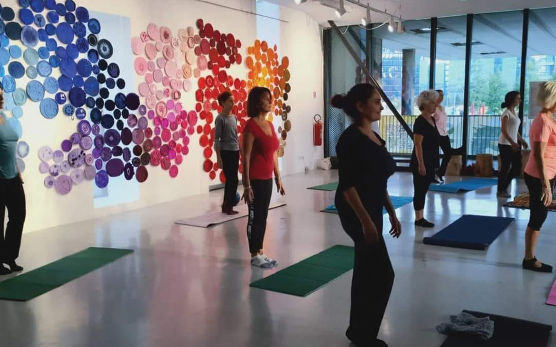 Corso di NonSoloDanza e mostra nella sala Paolo Fareri